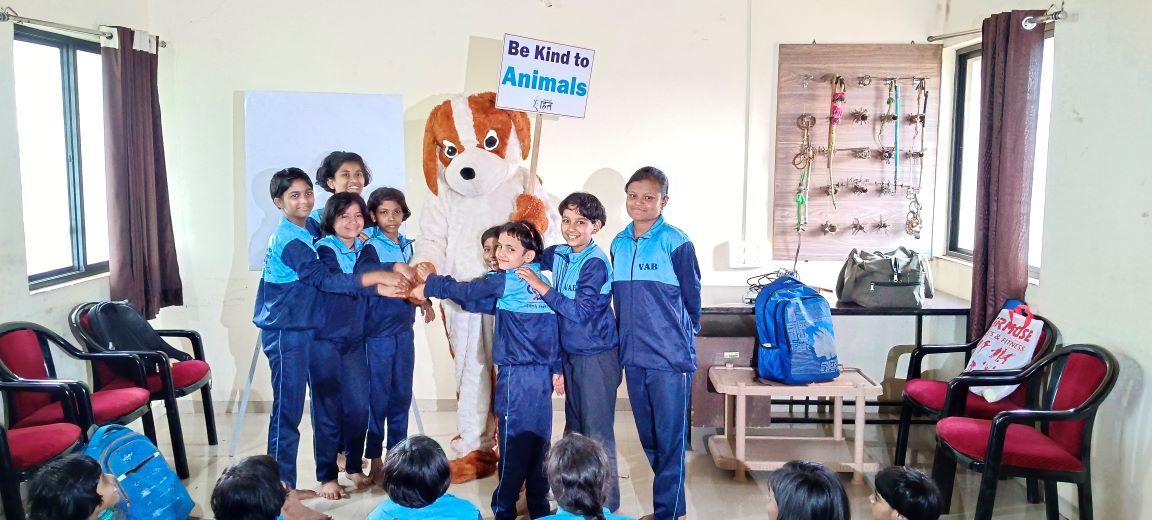 The children pose for a photo to commemorate this special day.